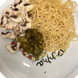 Spaghetti all Aglio (scharf)