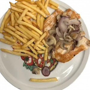 Hähnchen al Funghi