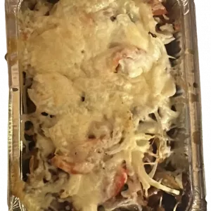 Überbackener Döner